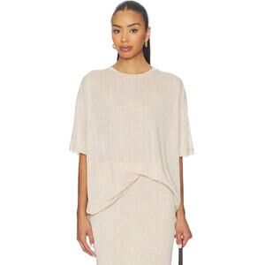 SNDYS Tilde Top Oat, Small Oversized NWOT